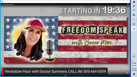 Becca Mari-s Freedom Speak/Revitalizer Hour 2-10-24