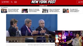 DISASTER: John Kerry FARTS and Accelerates Climate Crisis