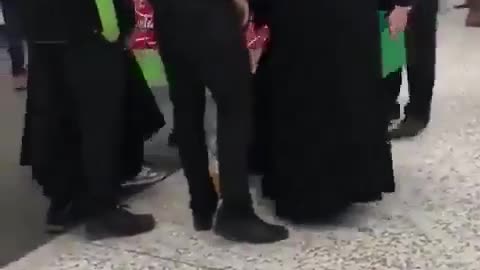 Muslim Woman Caught Shoplifting