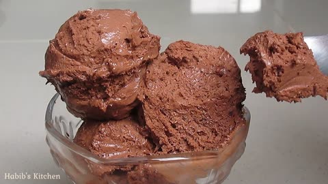 Belgian Chocolate Ice cream _ How to make Dark Chocolate Icecream _ Chocolate Icecream Recipe