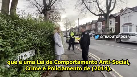 Presa por rezar em uma clínica de aborto - Arrested for praying in front of an abortion clinic