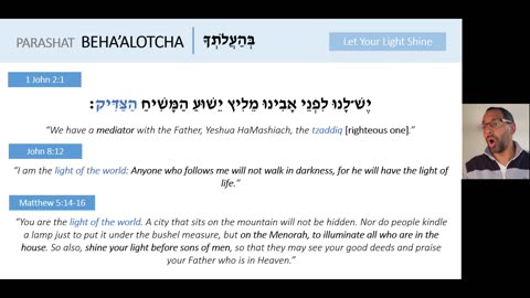 Parashat Beha'alotcha: Numbers 8:1—12:16 – Let Your Light Shine