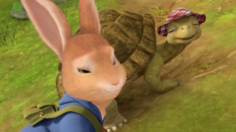 Kids Tales - 🐢 A TORTOISE With a Cool Trick! | ANIMAL TAKEOVER | Cartoons For Kids