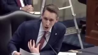 Senator Hawley Grills FBI Director for Leaving Judiciary Hearing for Vacation