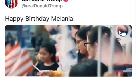 Happy Birthday Melania!