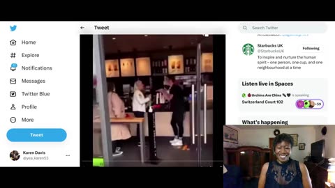 STARBUCKS TRANS GOES ALL THE WAY OFF!!