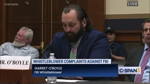 FBI Whistleblower Testifies on the 'Weaponization of Our Own Government Against the People'