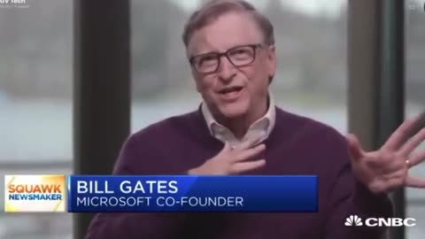 Bill Gates: "I can't remember talking about masks at all..."