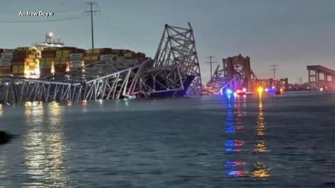 2 people recovered, several still believed to be in the water after Baltimore's Key Bridge collapses