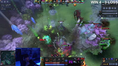 Closest game in dota 2 history (?)