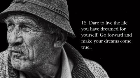 15 Life Lessons From an Old Wise Ma