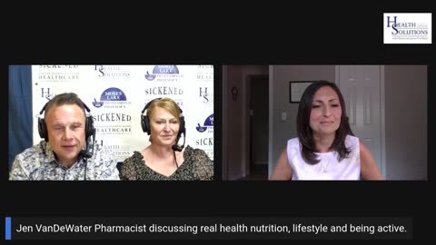 Dr. Jen VanDeWater Discussing What Real Health Is with Shawn & Janet Needham R. Ph.