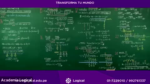 ANUAL LOGICAL UNI 2021 | SEMANA 27 | ARITMÉTICA