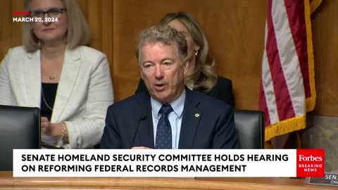 WATCH: Rand Paul Decries HHS Efforts To Obscure His Document Requests On Origin Of COVID-19