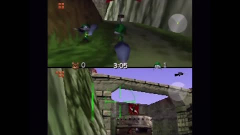 Conker's Bad Fur Day - Two-Player Colors Mode (Actual N64 Capture)
