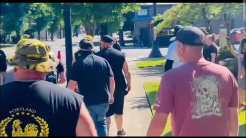 Cops Rush to Save Feds Who Showed Up Dressed as Nazis