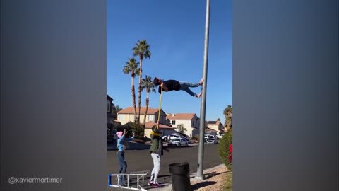 Walking on the street lights amazing reaction of people