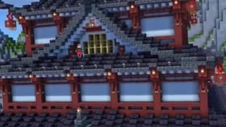 A Japanese Castle in Minecraft