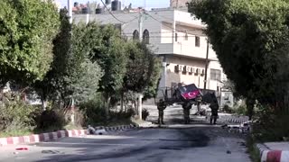 Israeli army raids Palestinian village of shooter