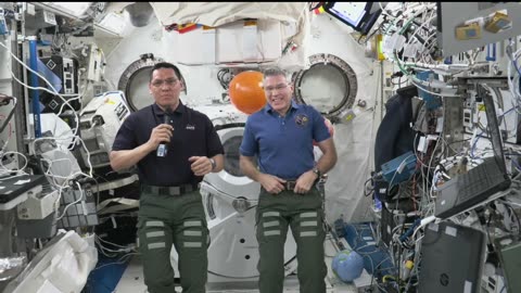 Expedition 69 Space Station Crew Answers Kingfisher, Oklahoma, Student Questions - Aug. 14, 2023