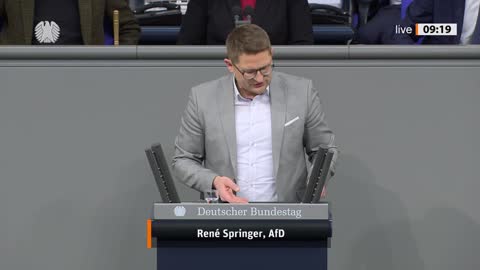René Springer Rede vom 20.01.2023 - Fachkräftestrategie der Bundesregierung