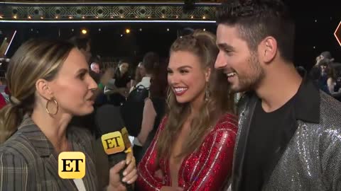 'DWTS' Hannah Brown and Alan Bersten on Those Showmance Comments During the Premiere (Exclusive)