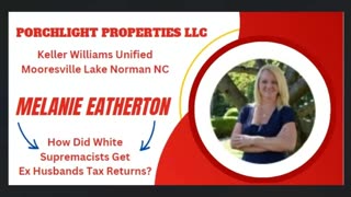 Melanie Eatherton Porchlight Properties LLC Mooresville Lake Norman NC Ex Husbands Tax Returns