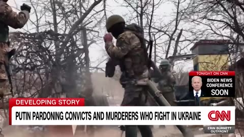 Putin pardons convicted murderers who fight in Ukraine