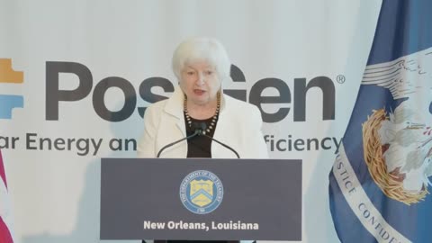 U.S. Department of the Treasury: Secretary Janet Yellen Gives Remarks at PosiGen in New Orleans, Louisiana