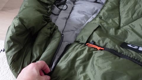 Crua Graphene Sleeping Bag Hood Zipper Problem Solved