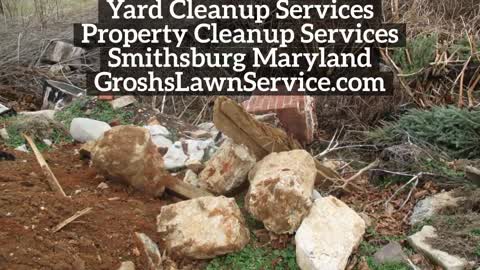 Yard Cleanup Smithsburg Maryland Landscape
