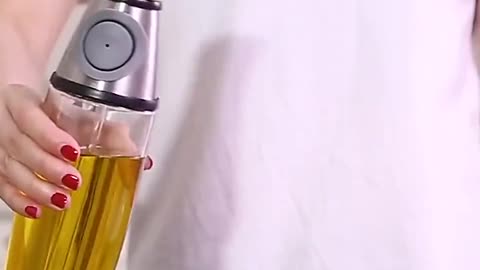 Measurable Glass Oil Bottle - Kitchenware