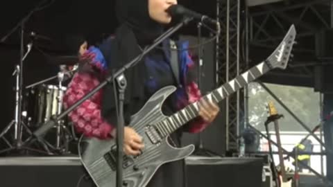 Hijab METAL VOICE OF BACEPROT (vob) live in wacken open air 2022