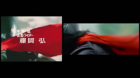 Kamen Rider (1971) vs Shin Kamen Rider (2023) | Shot by Shot Intro Comparison (1080p)