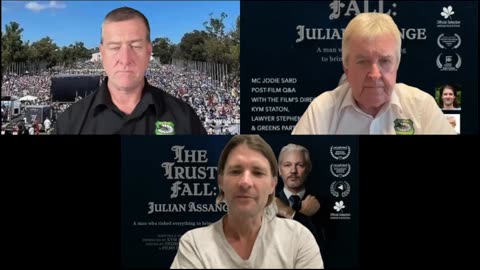 Graham and John Speak with producer Kym Staton about his movie on Julian Assange...