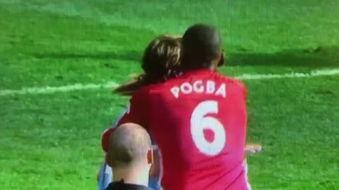 VIDEO: Paul Pogba could get a 3 match ban for doing this to Joe Allen... £89 million thug!!