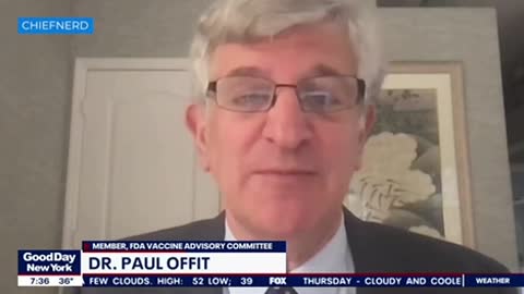 Dr. Paul Offit: FDA Vax Advisory Committee Member Says Only Certain Groups Should Get Jabs Now!