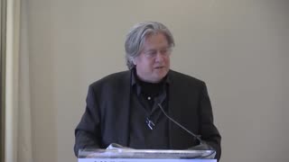 Steve Bannon Speaks at 'Committee on the Present Danger: China' Event - 2019