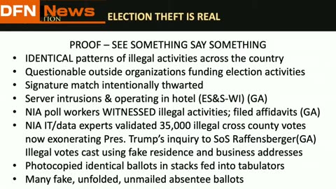 Proof 2020 Election Was Stolen ~