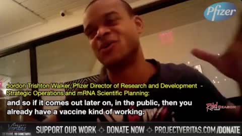 Project Veritas Exposes Pfizer Again, Discovering "Direct Evolution"