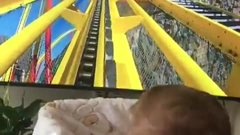 Baby ride virtual roller coaster