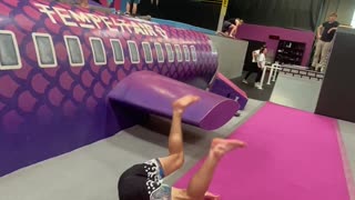 Box Jump Backflip Fail