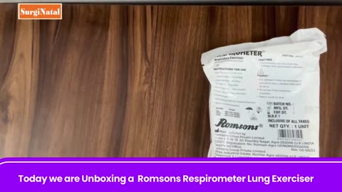 Buy Romsons Respirometer Lung Exerciser - Surginatal