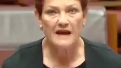 Australia Senator Pauline Hanson Says The Quiet Part Out Loud, Its The Same Corruption Taking Place In America