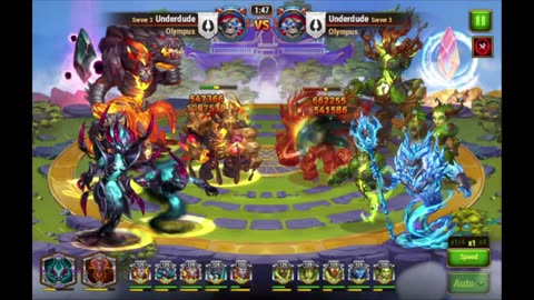 Hero Wars Gates of Nature 4) Earth + Hyperion, Mort Pull