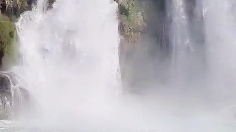 beautiful waterfall turkey