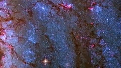 Galaksi Pusaran (Whirlpool Galaxy) from Hubble Space Telescope