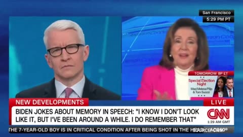 WATCH: Pelosi Gives Wild Reason For Not Criticizing Biden’s Age, Mental Acuity