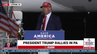 FULL SPEECH: President Donald J. Trump Holds Save America Rally in Latrobe, PA - 11/5/22