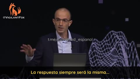 Yuval Noah Harari: "La computadora dice que no"